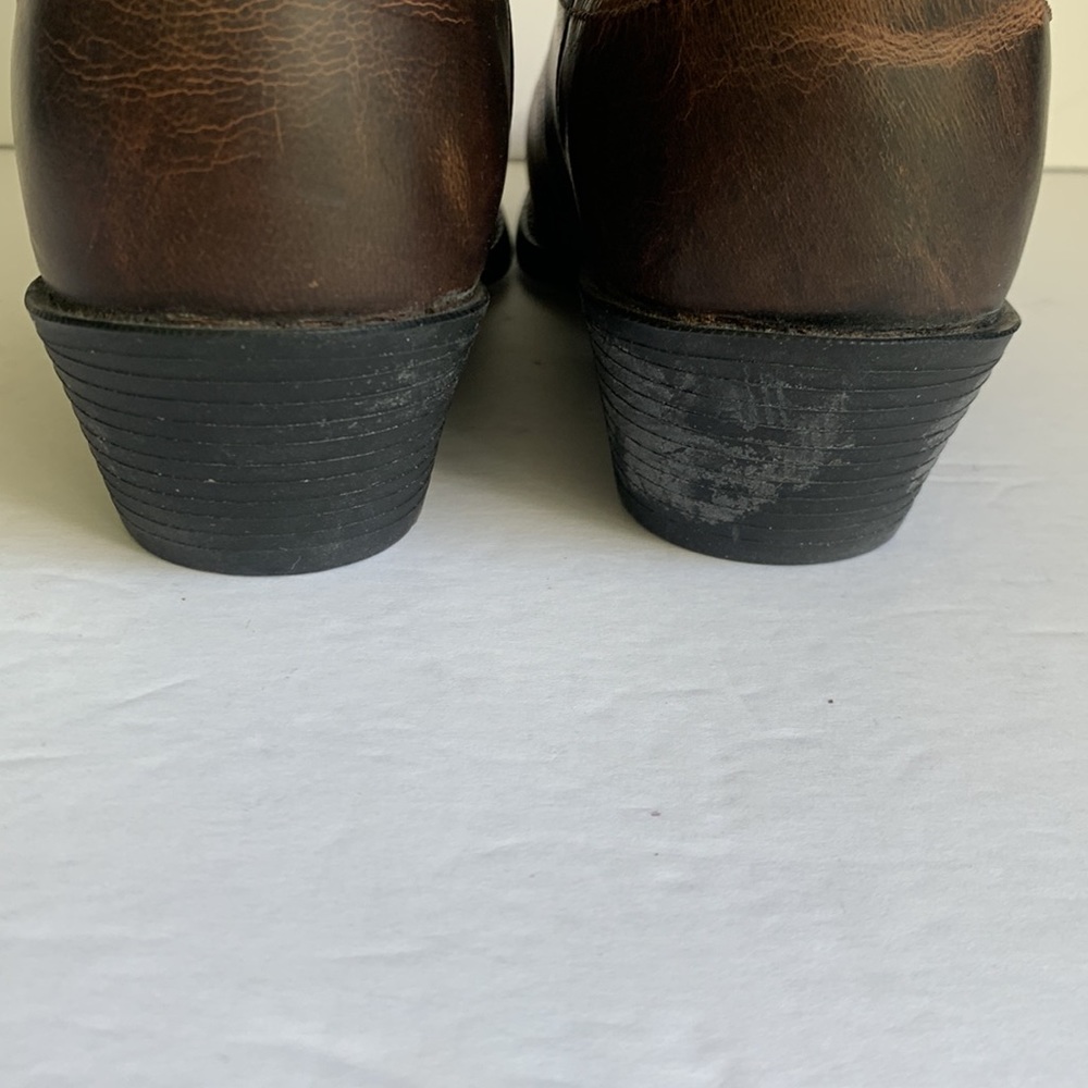 Ariat Women’s Heritage Western R-Toe Boots Sassy Brown 6 - Picture 6 of 11